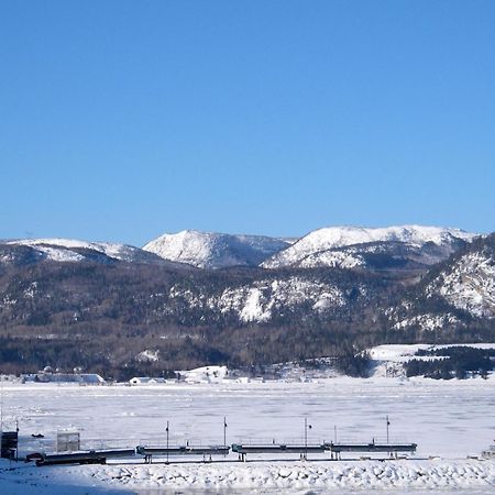 Chalets Condos Sur Le Fjord LʼAnse-Saint-Jean Esterno foto